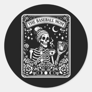 Adesivo Vender Mãe Tarot Card Skeleton Café Mães Da