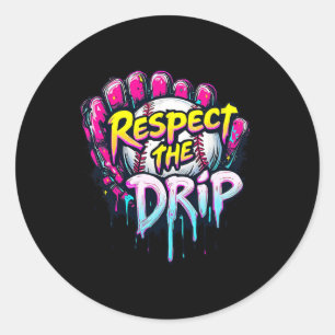 Adesivo Vender Rapazes Drip Sorvete Jovens Respeitam O Dr.