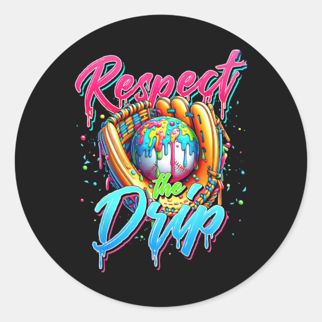 Adesivo Vender Rapazes Drip Sorvete Jovens Respeitam O Dr. (Frente)