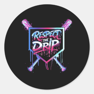 Adesivo Vender Rapazes Drip Sorvete Jovens Respeitam O Dr.