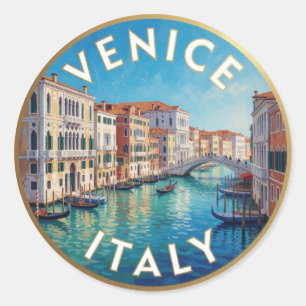 Adesivo Veneza Itália Grande Canal