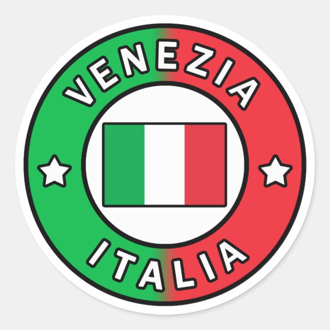 Adesivo Venezia Italia (Frente)