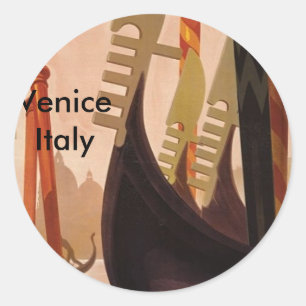 Adesivo Venezia Italia, Veneza Italia