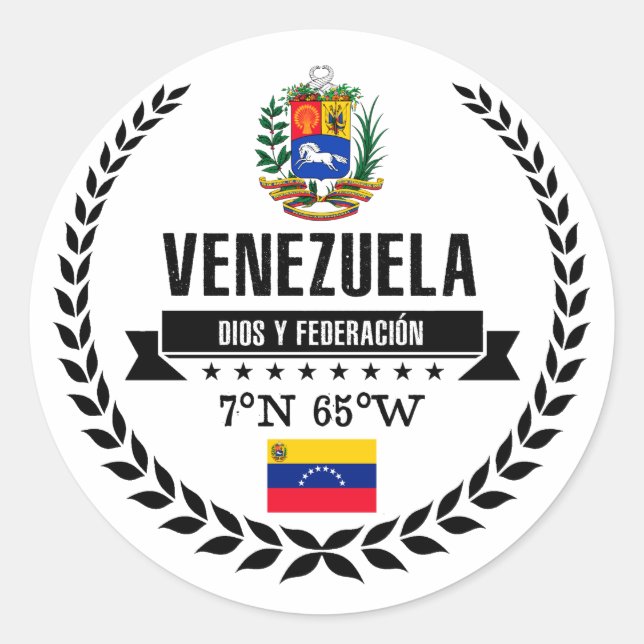 Adesivo Venezuela (Frente)