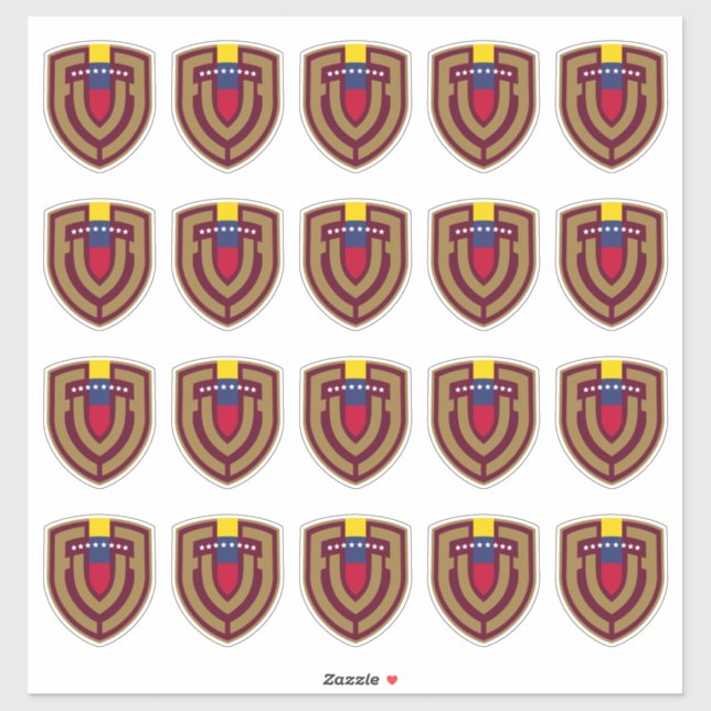 Adesivo Venezuela Futbol Soccer | La Vinotinto Nuevo logo  (Folha)