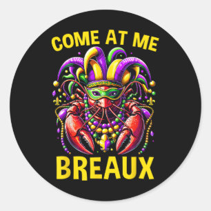 Adesivo Venha At Me Breaux Contas de Lagostim Engraçado Ma