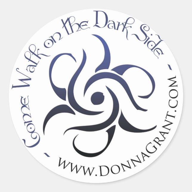 Adesivo Venha caminhar do lado da ESCURA (Frente)