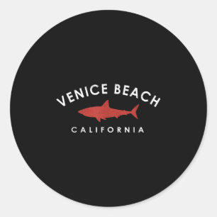 Adesivo Venice Beach California Shark Vack Souvenir Vi