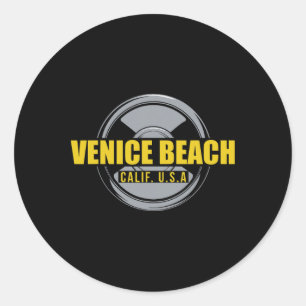 Adesivo Venice Beach California Usa Gym Bodybuilding Worko