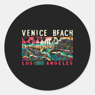 Adesivo Venice Beach Los Angeles Viagem Summer Family Vaca