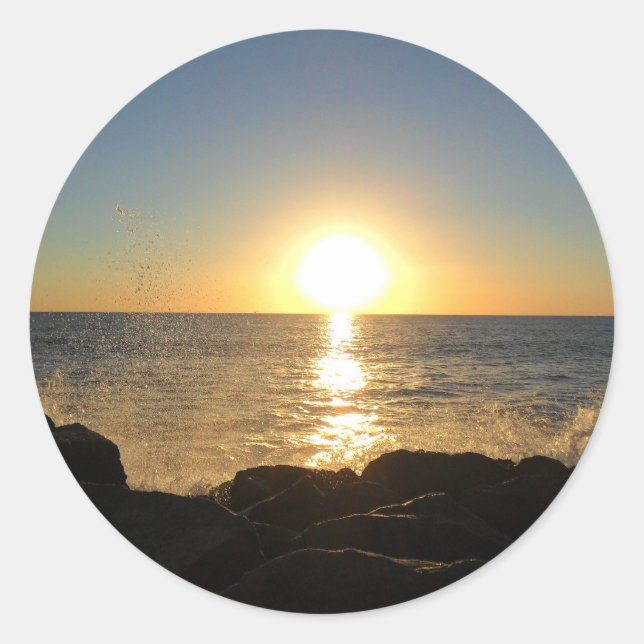Adesivo Venice Beach Sunset (Frente)