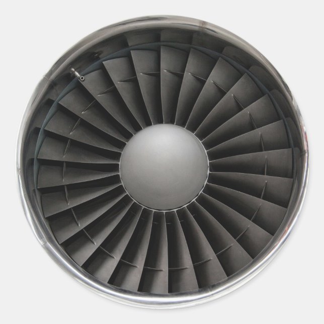 Adesivo Ventilador da turbina do mecanismo de jato (Frente)
