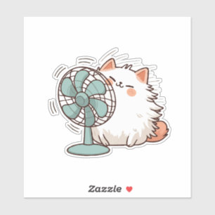 Adesivo Ventilador de Cat