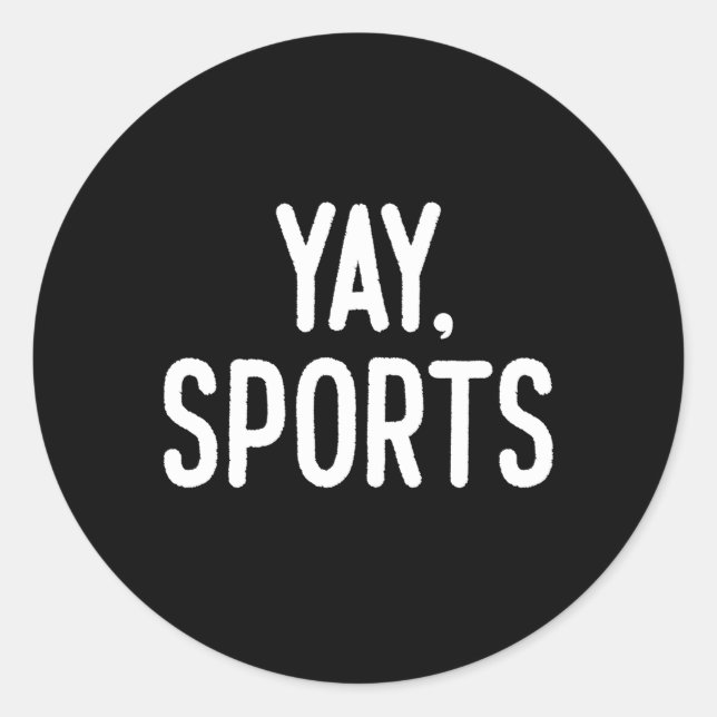 Adesivo Ventilador Não Esportivo Vai Esportes Yay (Frente)