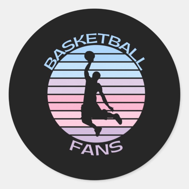Adesivo Ventiladores de basquete (Frente)