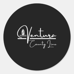 Adesivo Ventura County Line California