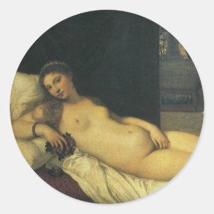 Adesivo Vênus de Urbino de Ticiano, Arte da Renascença