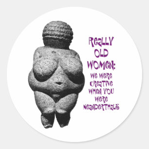 Adesivo Vênus de Willendorf