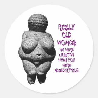 Adesivo Vênus de Willendorf
