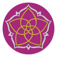 VENUS FLOWER / Venusblume Lotus DOURADO SILVER