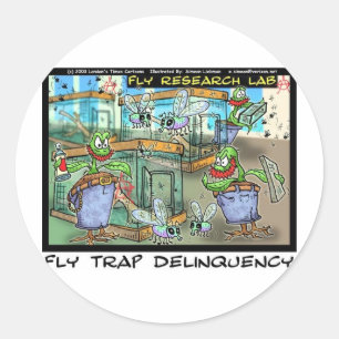 Adesivo Venus Fly Trap Deliquency Engraçado Rick Londres P