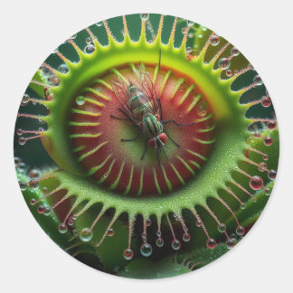 Adesivo Venus Flytrap Floral Fun Weird Bold Spooky