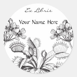 Adesivo Venus Flytrap Vintage