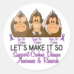 Adesivo Ver Falar Sem Doença Crohns 2