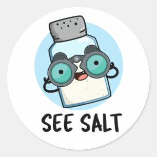 Adesivo Ver Salt Sea Salt Pun