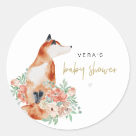Adesivo VERA Eucalyptus Greenery & Terracotta Floral Fox