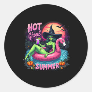Adesivo Verão de Goul Quente Divertido Vibrações de Summer