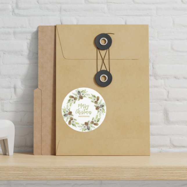 Adesivo Verdadeira Floral Verde Pinheiros (Criador carregado)