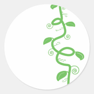 Adesivo Verde e o Beanstalk