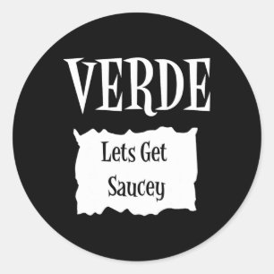Adesivo Verde - Hot Packet Halloween Taco Costume 2