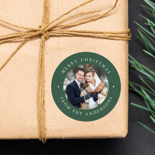 Adesivo Verde sólido Foto de Feriado