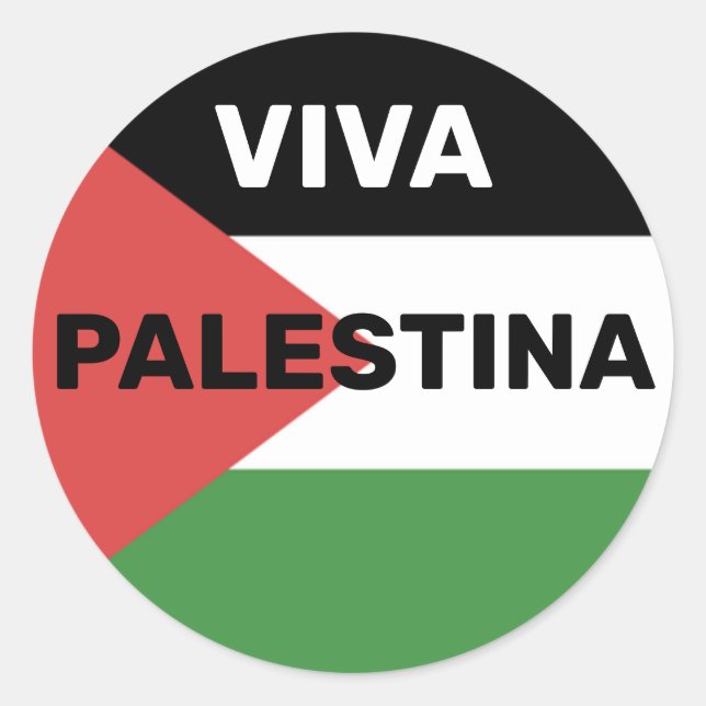 ADESIVO VERDE VERMELHO NEGRO VERMELHO DA PALESTINA GRATUIT (Frente)