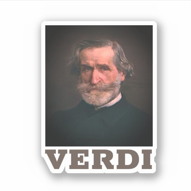 Adesivo Verdi (Frente)