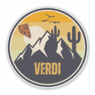 Adesivo Verdi, Nevada