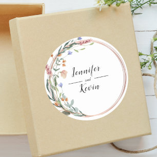 Adesivo Verdura Eucalipto Casamento Personalizado
