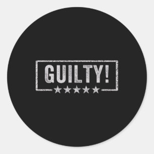 Adesivo Veredito Condenado Felon 45 Funny Anti Tr