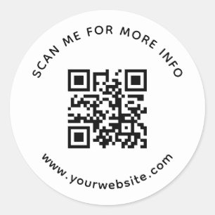 Adesivo Verifique-me para obter mais informações sobre o c