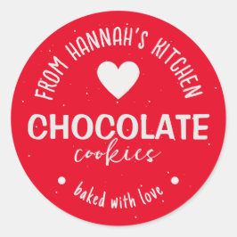 Adesivo Vermelhidão - Fundo Cintilado Com Amor