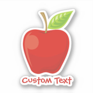 Adesivo Vermelho Apple