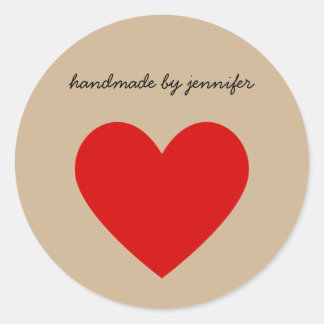 Adesivo Vermelho Brilhante Eu Amo Coração Feita Por Nome P