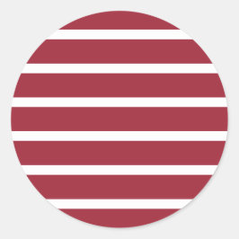 Adesivo Vermelho com Faixa Branca Tema de Bandeira America