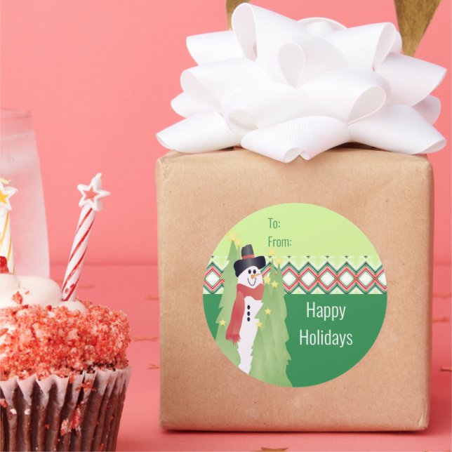 Adesivo Vermelho com Verde (Festa)