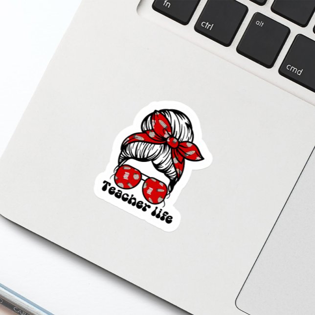 Adesivo Vermelho da Escola de Professores de Arma de Brun (Criador carregado)