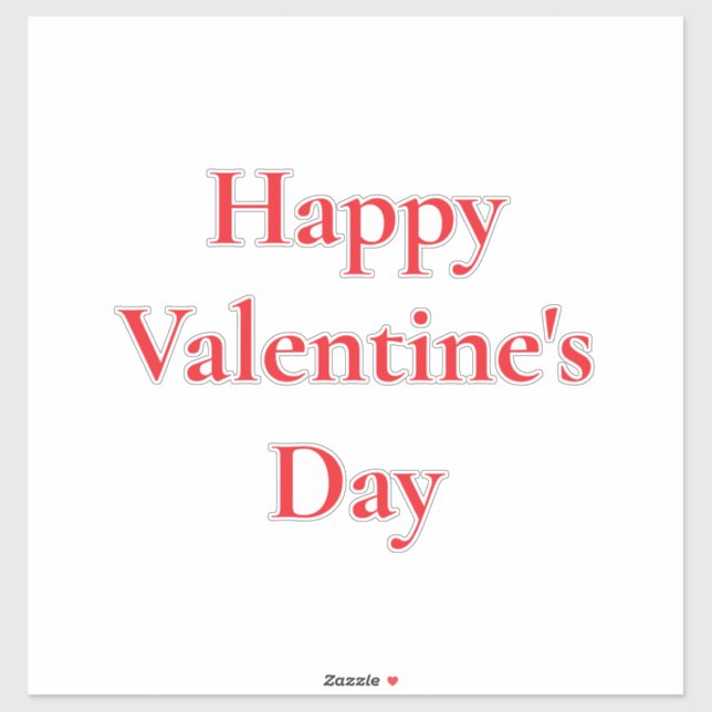 Adesivo Vermelho dia de os namorados - Corante Romântico 2 (Folha)