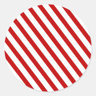 Adesivo Vermelho listrado