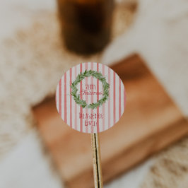 Adesivo Vermelhos Vermelhos Vermelhos, Traços de Natal Ver